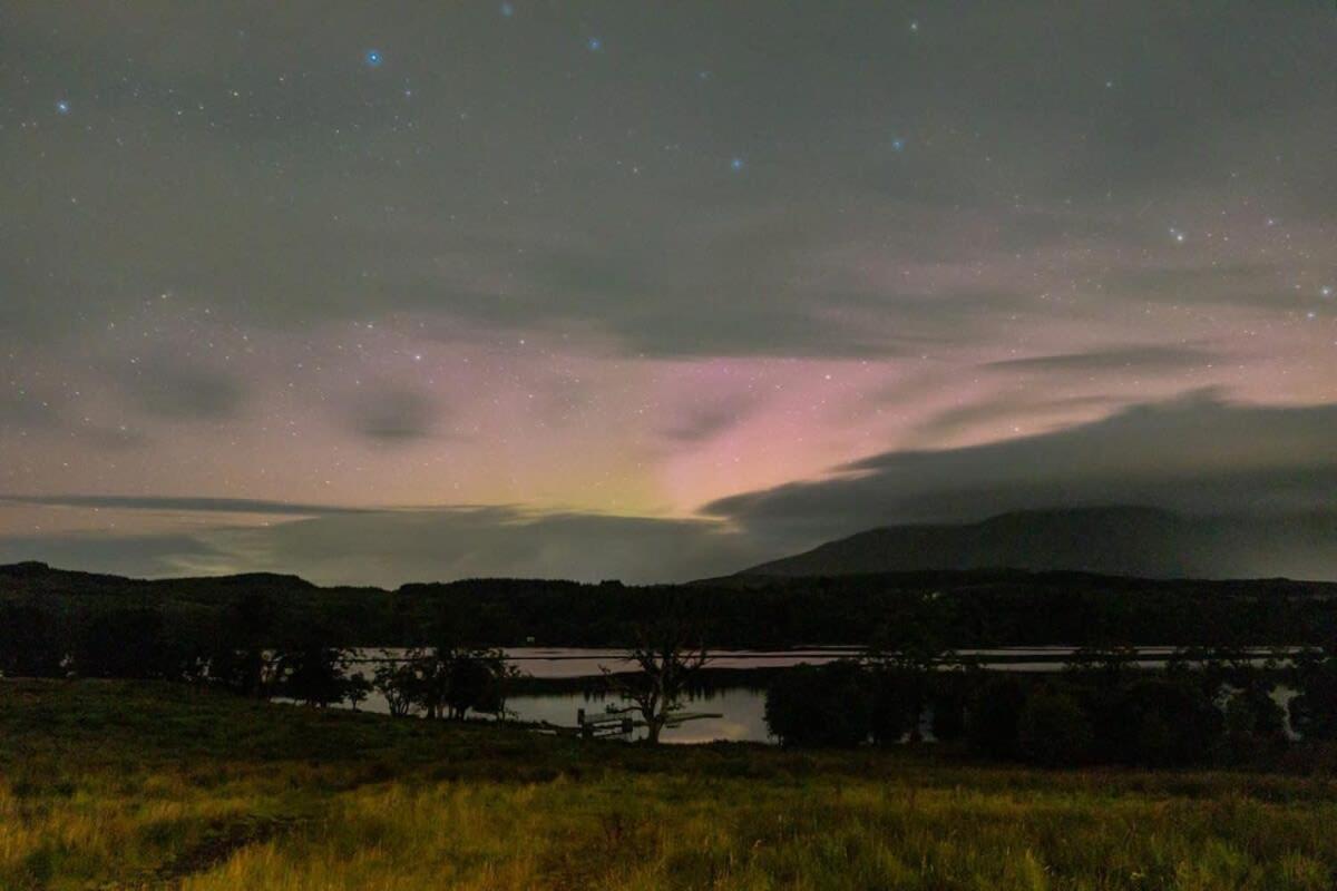 New Build Lodge With Stunning Views Of Loch Awe Hayfield  Extérieur photo