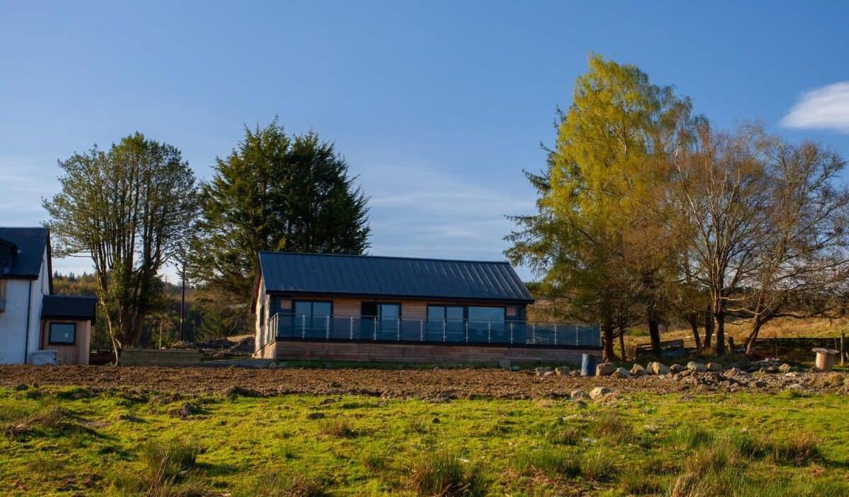 New Build Lodge With Stunning Views Of Loch Awe Hayfield  Extérieur photo