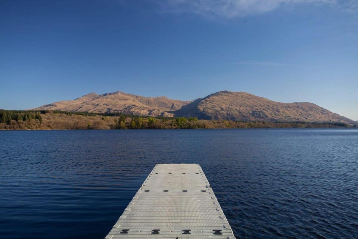 New Build Lodge With Stunning Views Of Loch Awe Hayfield  Extérieur photo