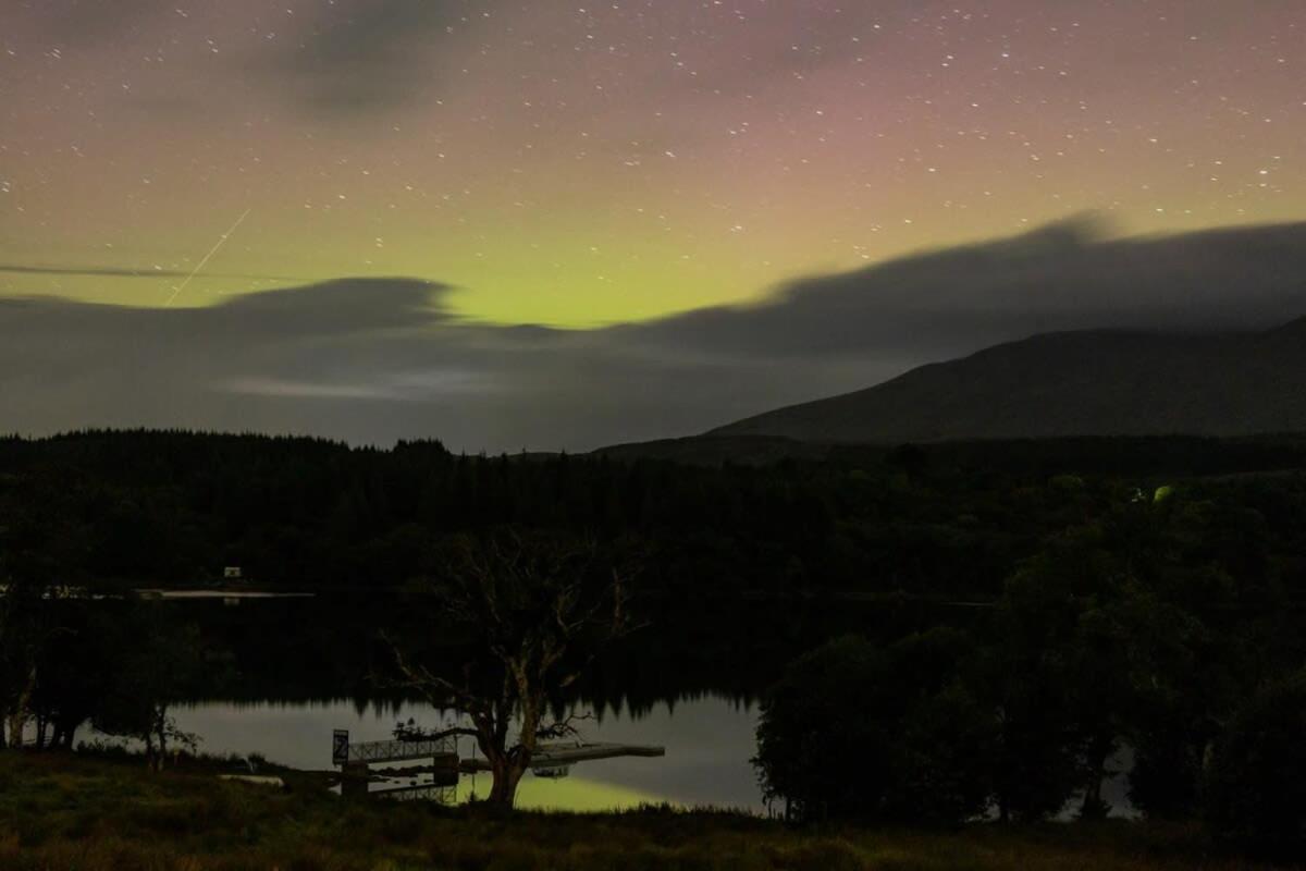 New Build Lodge With Stunning Views Of Loch Awe Hayfield  Extérieur photo
