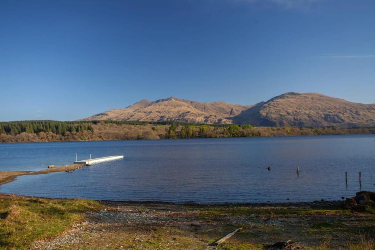 New Build Lodge With Stunning Views Of Loch Awe Hayfield  Extérieur photo