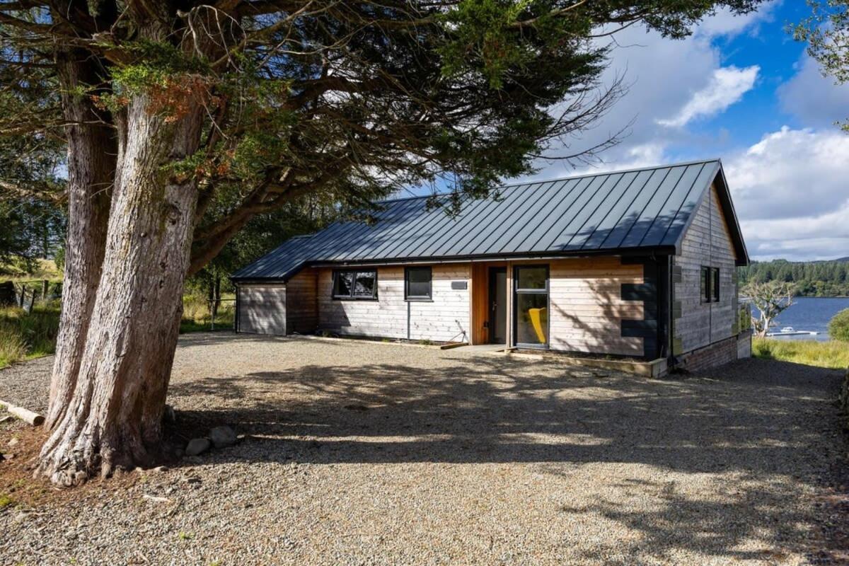 New Build Lodge With Stunning Views Of Loch Awe Hayfield  Extérieur photo