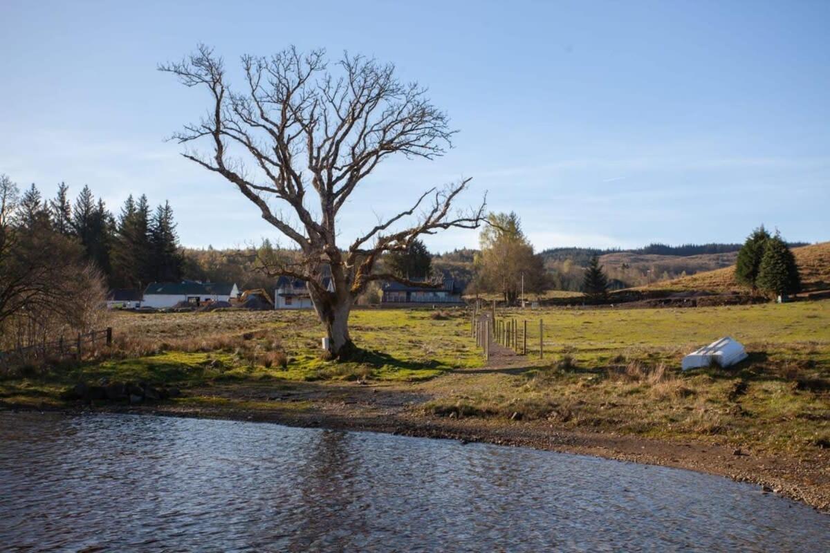 New Build Lodge With Stunning Views Of Loch Awe Hayfield  Extérieur photo