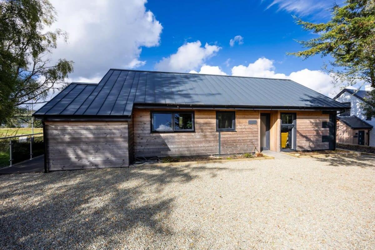 New Build Lodge With Stunning Views Of Loch Awe Hayfield  Extérieur photo
