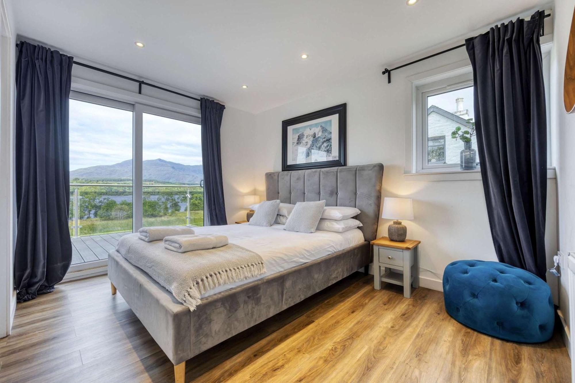 New Build Lodge With Stunning Views Of Loch Awe Hayfield  Extérieur photo